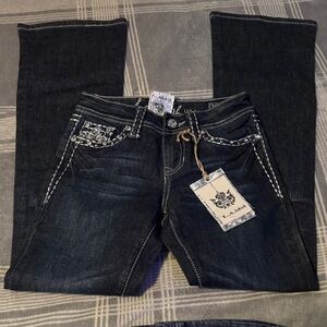 L.A. Idol Women's Black Boot Cut Jeans